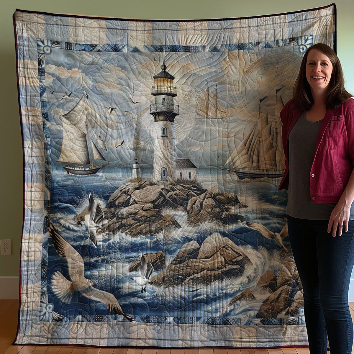 Lighthouse WJ2407022CL Quilt