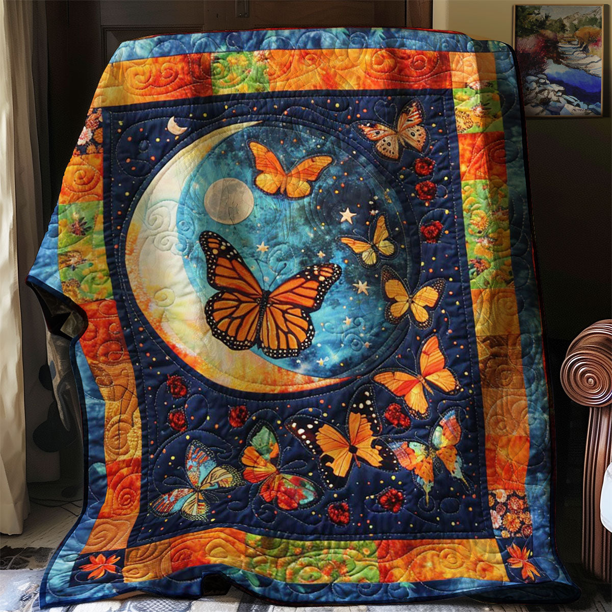 Majestic Butterfly WJ2208014CL Quilt