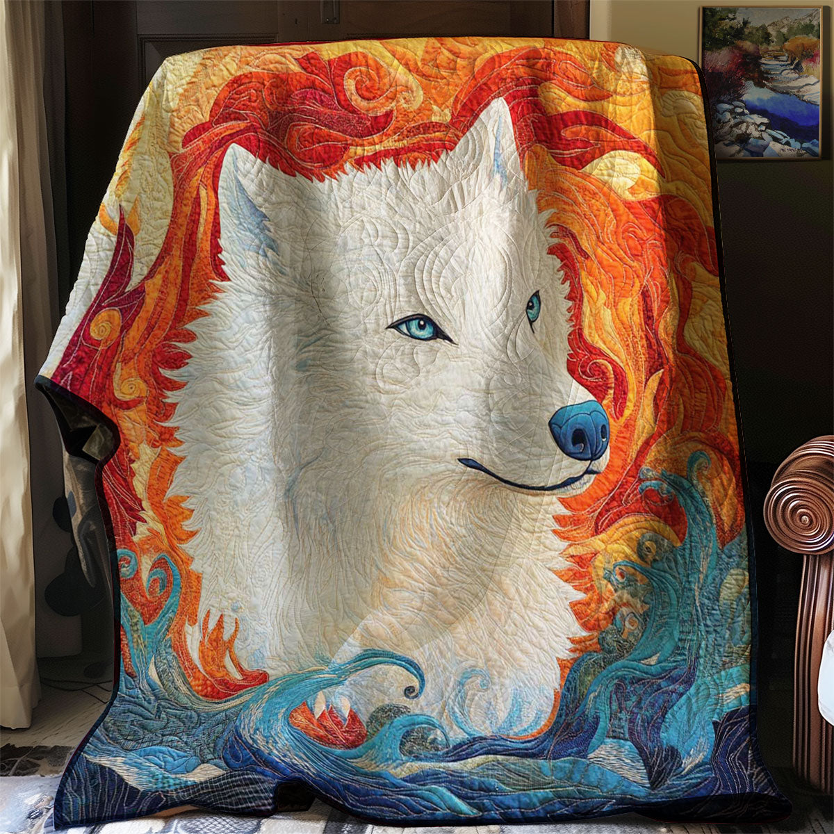 Majestic Wolf WJ0708026CL Quilt