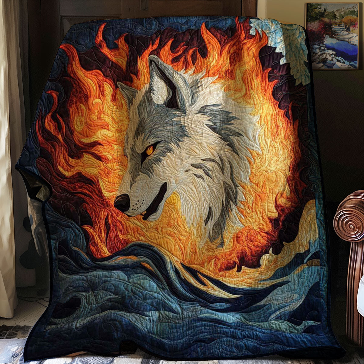 Majestic Wolf WJ0808024CL Quilt