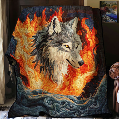 Majestic Wolf WJ1508016CL Quilt