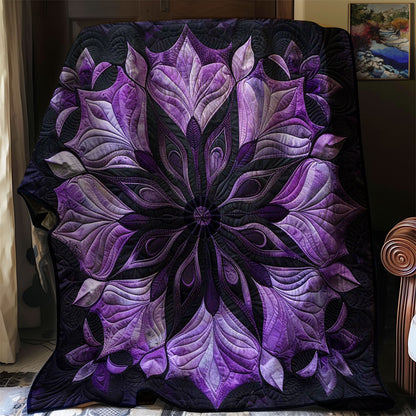 Mystic Purple Bloom WJ0909020CL Quilt