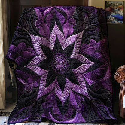 Mystic Purple Bloom WJ0909021CL Quilt