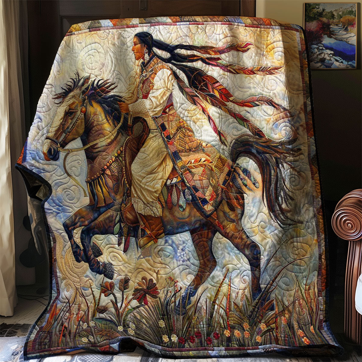 Native American WJ0908014CL Quilt