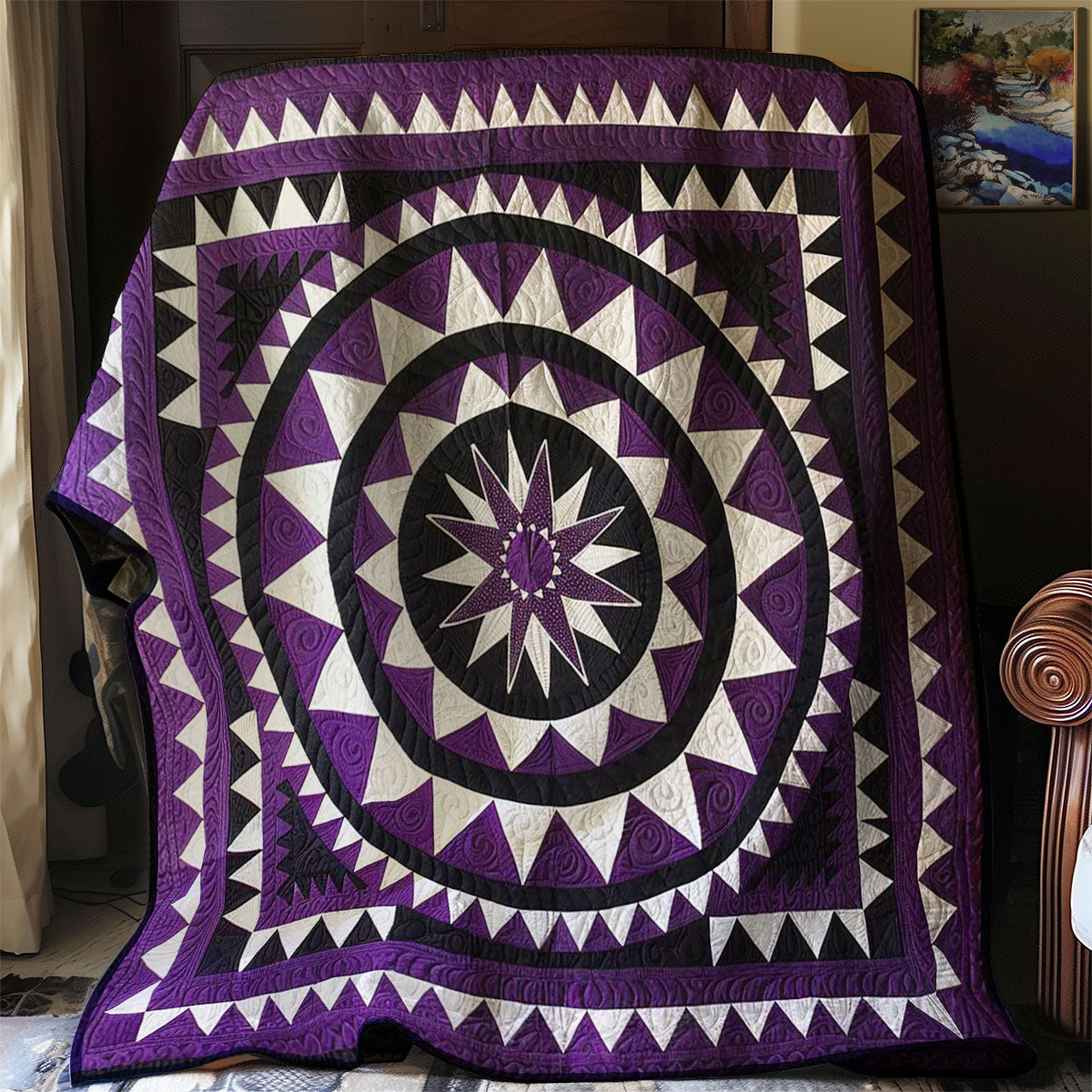 Native Dizzy Star WJ3007036CL Quilt