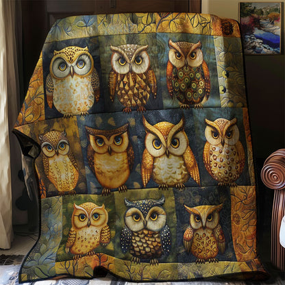 Owl WJ0208021CL Quilt