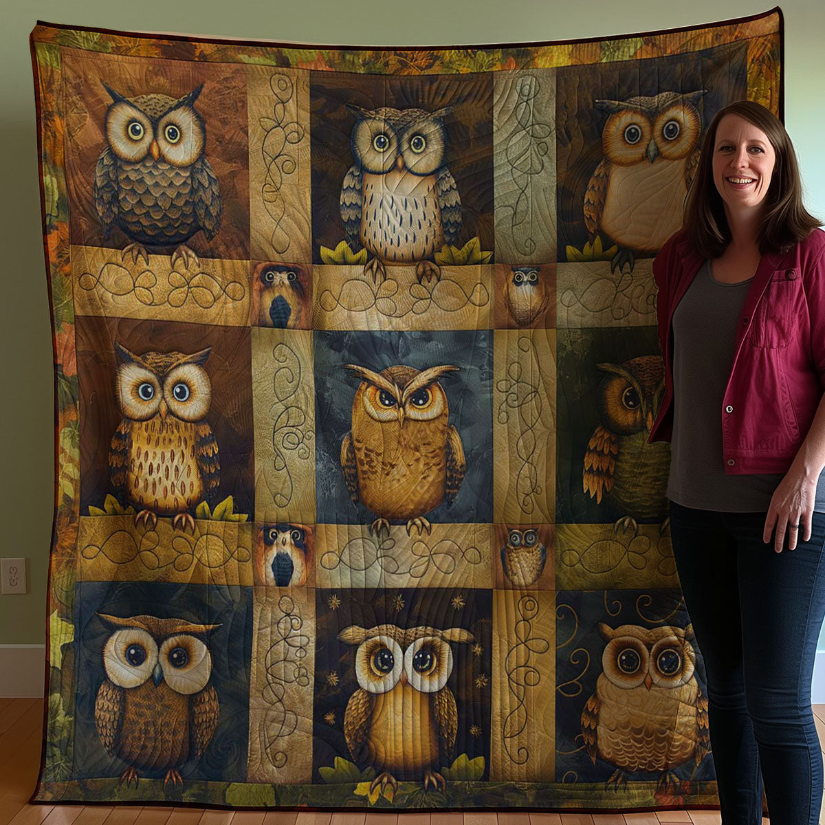 Owl WJ2907026CL Quilt