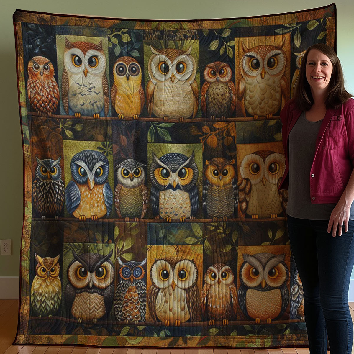 Owl WJ2907027CL Quilt