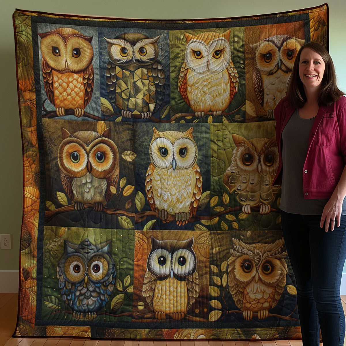 Owl WJ2907028CL Quilt