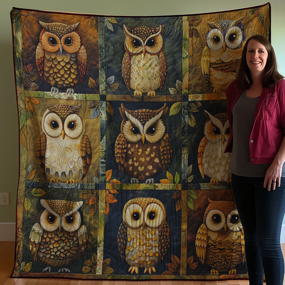 Owl WJ2907029CL Quilt