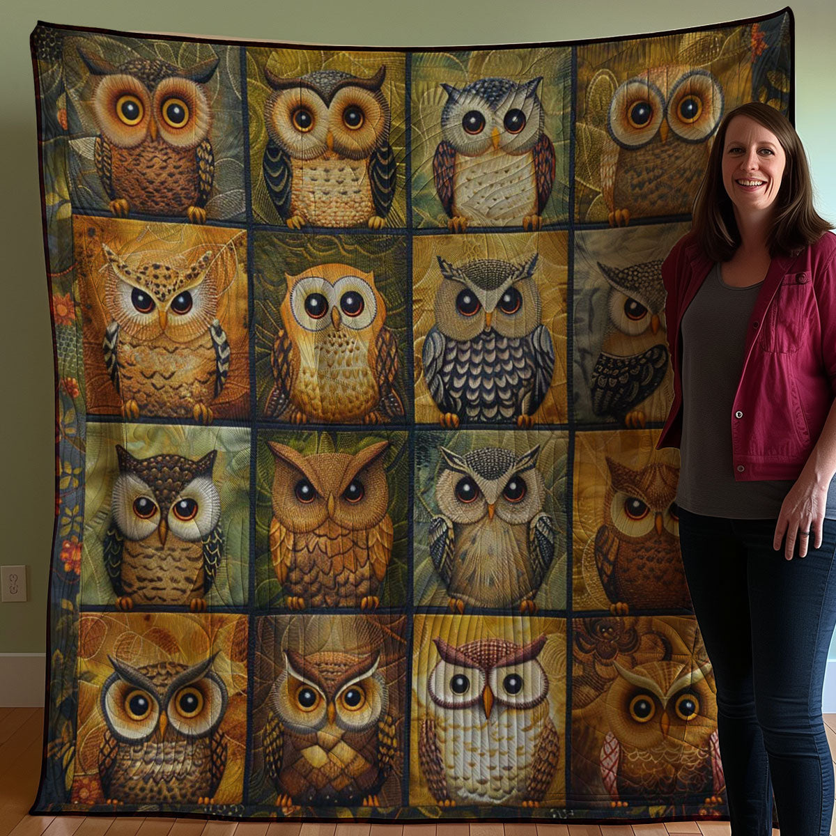 Owl WJ2907030CL Quilt