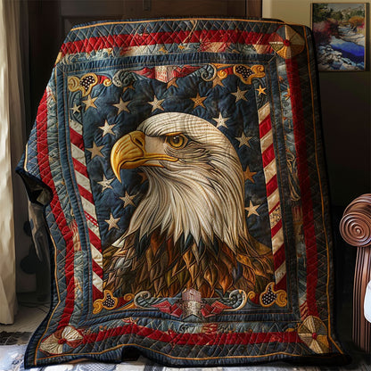 Patriotic Eagle WJ0509019CL Quilt