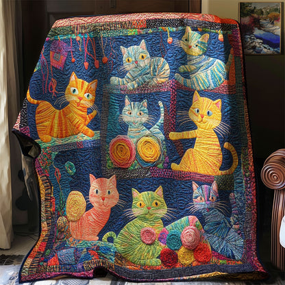 Playful Cats WJ0808027CL Quilt