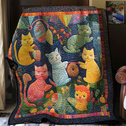 Playful Cats WJ0808028CL Quilt