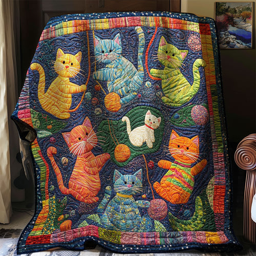 Playful Cats WJ2308019CL Quilt