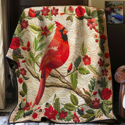 Red Cardinal WJ0108026CL Quilt