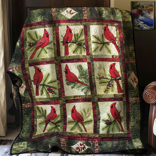 Red Cardinal WJ3107027CL Quilt