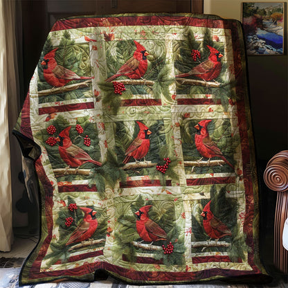 Red Cardinal WJ3107028CL Quilt