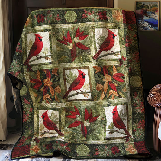 Red Cardinal WJ3107032CL Quilt