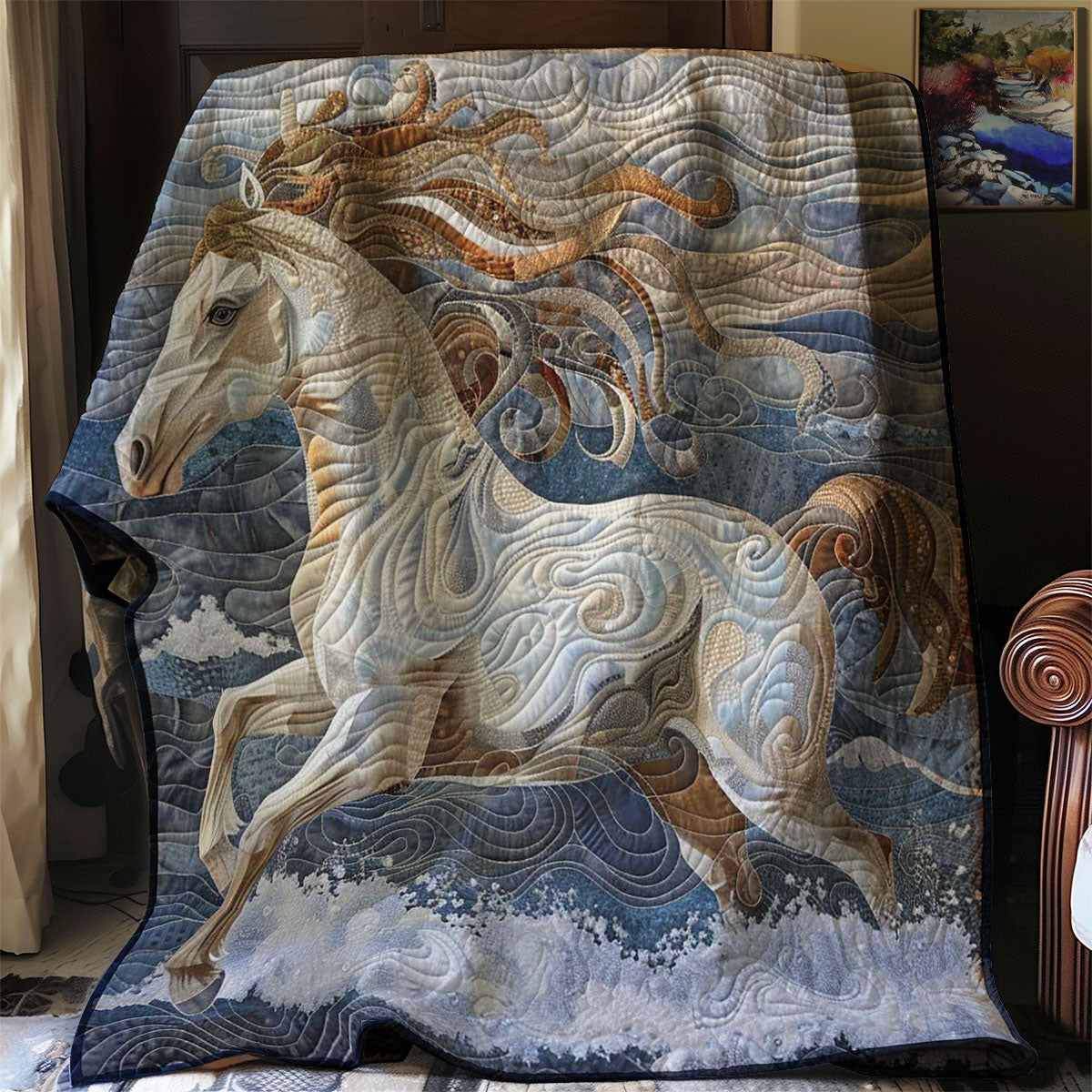 Running Horse WJ0708029CL Quilt