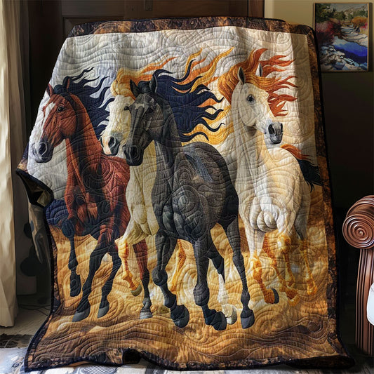 Running Horse WJ0908022CL Quilt