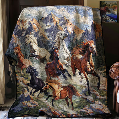 Running Horse WJ0908023CL Quilt