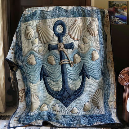 Sail Away Anchor WJ0308029CL Quilt