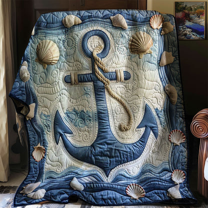 Sail Away Anchor WJ0608030CL Quilt