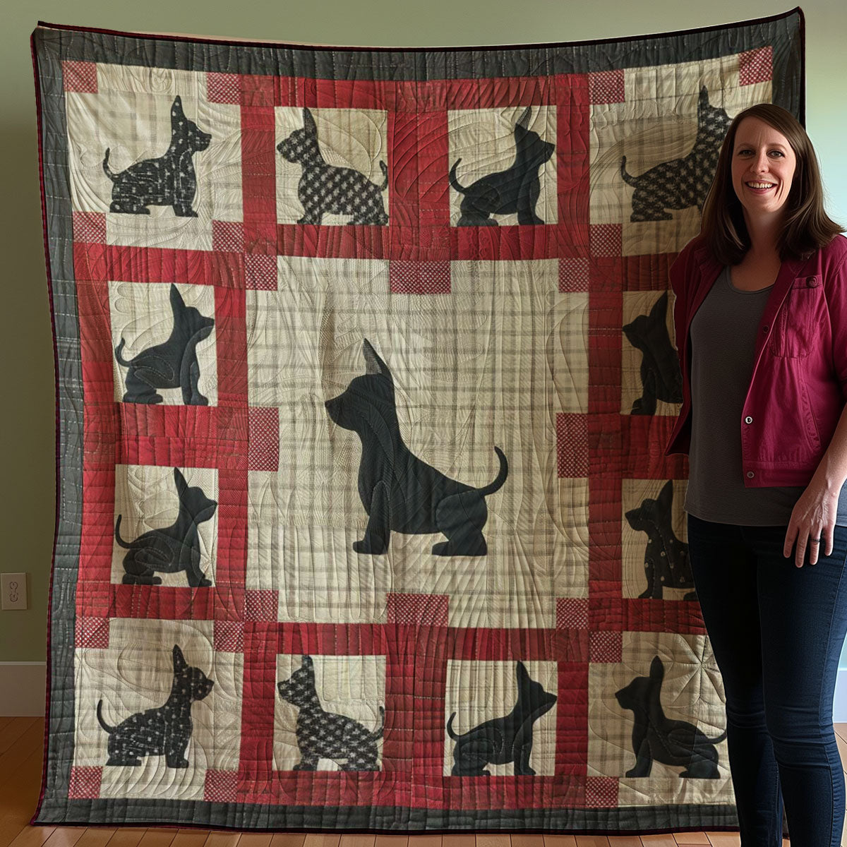 Scottish Terrier WJ2607031CL Quilt