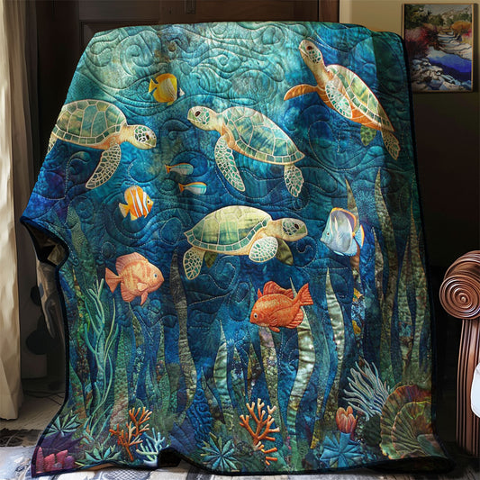 Sea Turtle WJ0208031CL Quilt