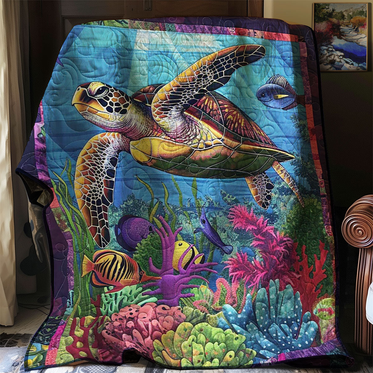 Sea Turtle WJ2208019CL Quilt