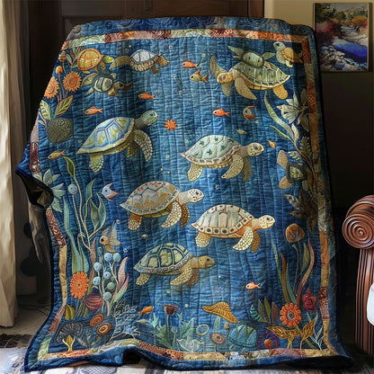 Sea Turtle WJ2708023CL Quilt