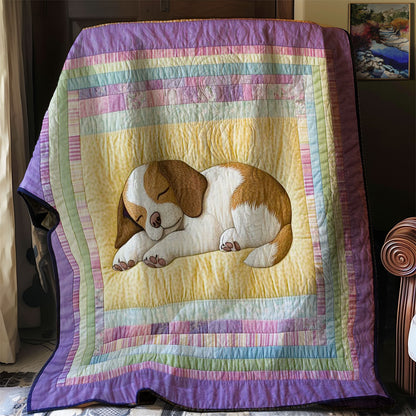 Sleeping Puppy WJ0308031CL Quilt