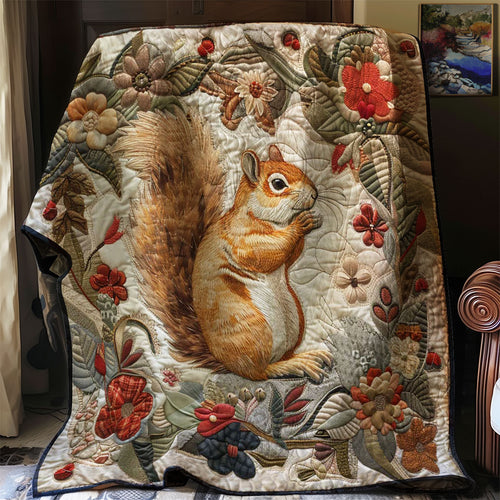 Squirrel WJ0308033CL Quilt