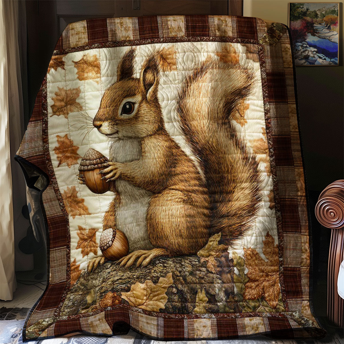 Squirrel WJ0808030CL Quilt