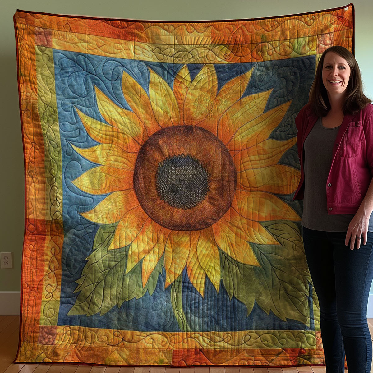 Sunflower WJ2407032CL Quilt