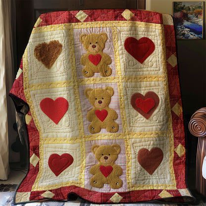 Teddy Bear WJ2108025CL Quilt