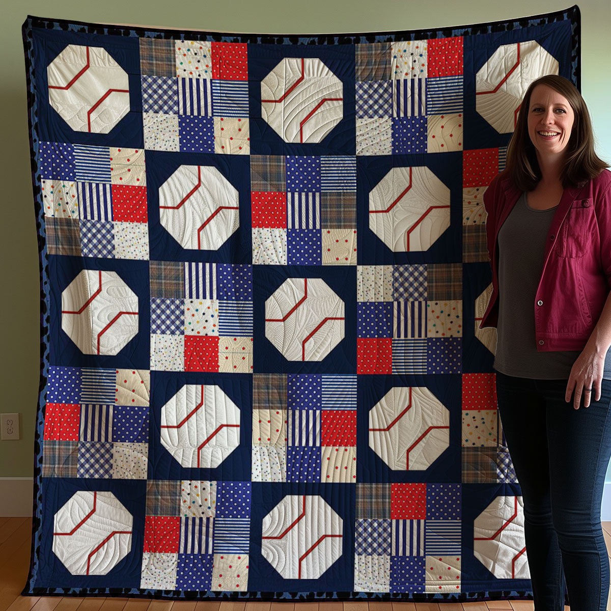 Baseball WJ2607038WK Quilt