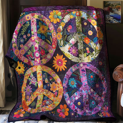 Trippy Hippie Sign WJ2408022CL Quilt