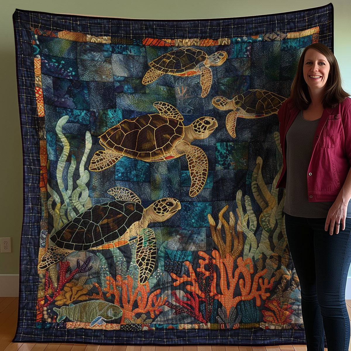 Turtle WJ2507034CL Quilt