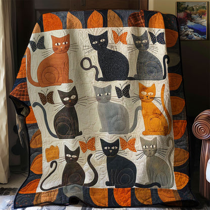 Vintage Cats WJ2108026CL Quilt