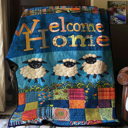 Welcome Home Sheep WJ1508023CL Quilt