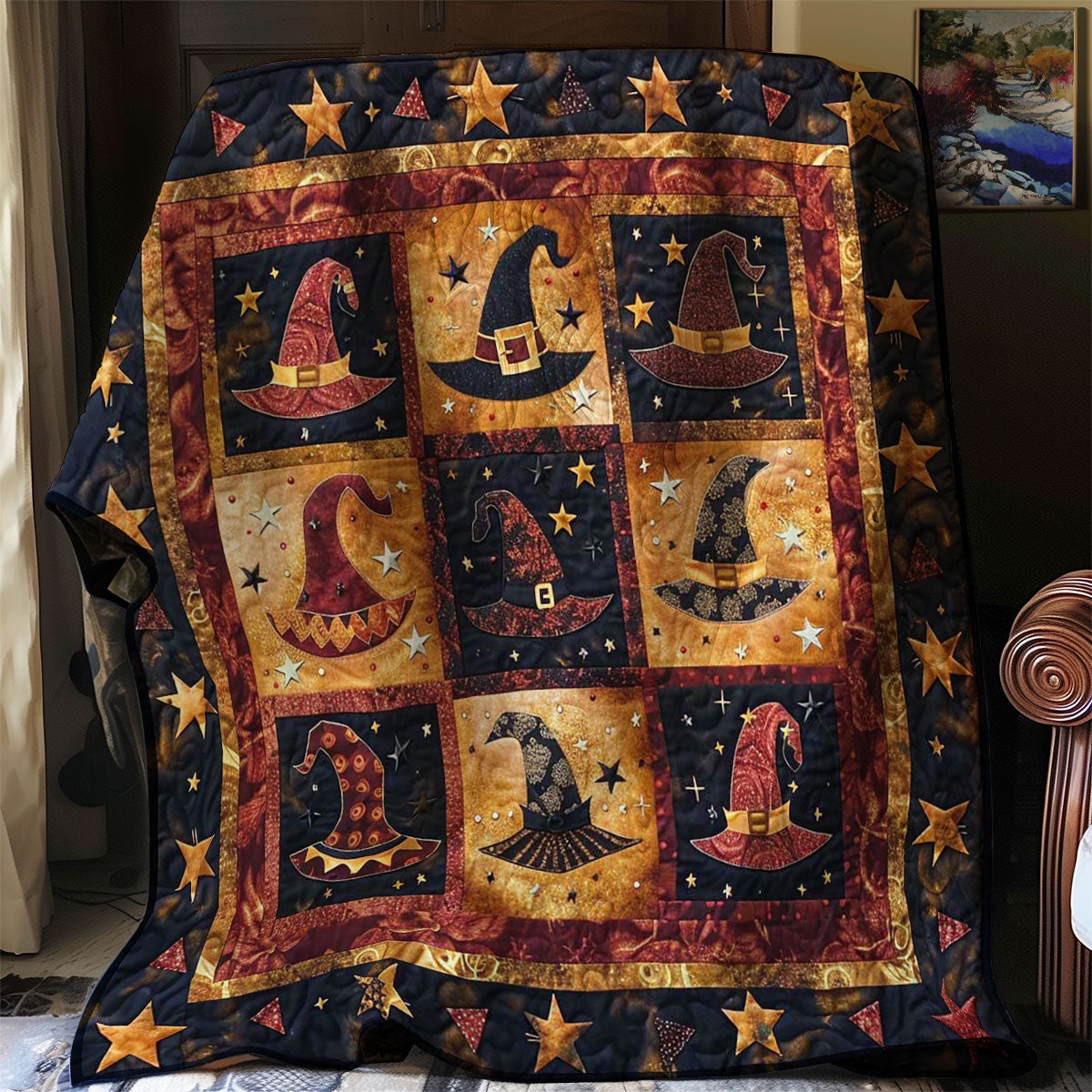 Witch's Hats WJ2408028CL Quilt