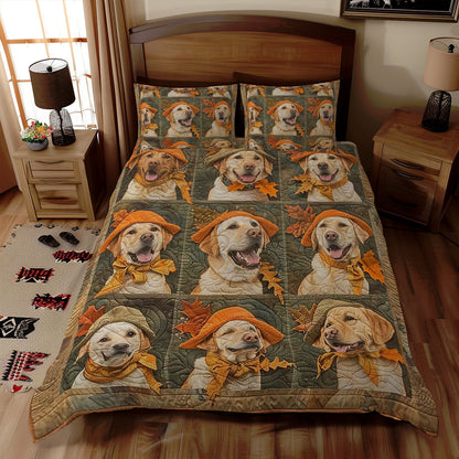 Autumn Dog WJ1508026CL Duvet Cover Set