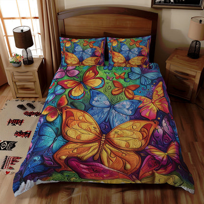 Colorful Butterflies WJ2408029CL Duvet Cover Set