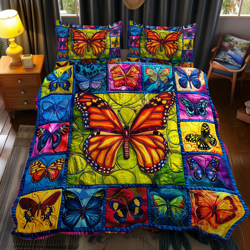 Colorful Butterflies WJ2708031CL Duvet Cover Set