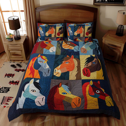 Colorful Horse WJ1608028CL Duvet Cover Set