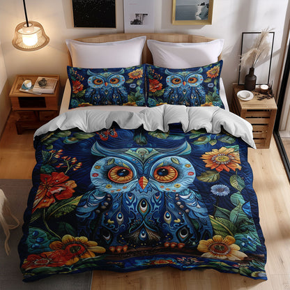 Enchanting Owl WJ1609032CL Duvet Cover Set