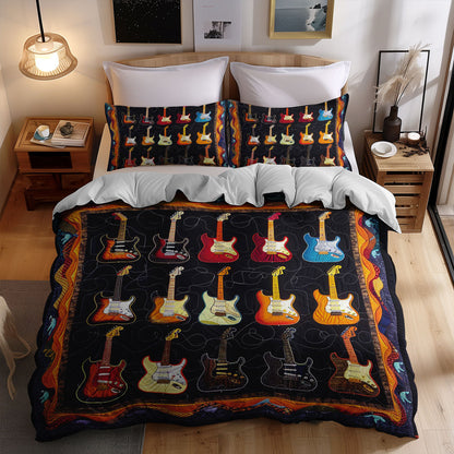 Fiery Guitar WJ1409033CL Duvet Cover Set