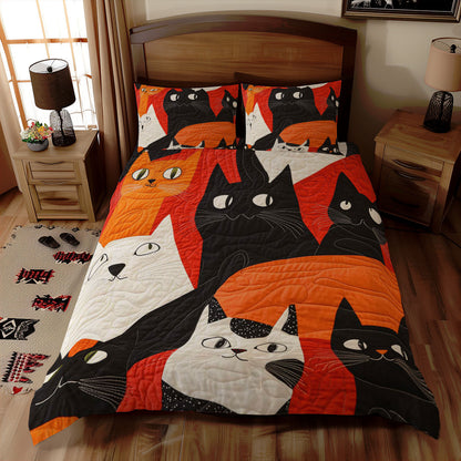 Funny Cat WJ0708040CL Duvet Cover Set